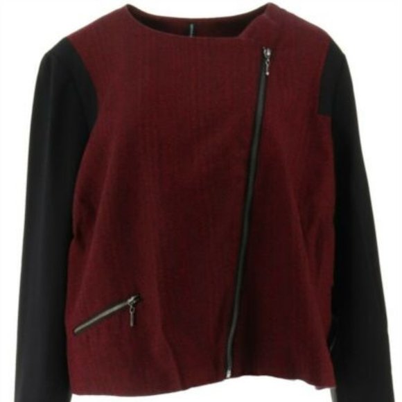 NWT VIEW BY‎ WALTER BAKER CROPPED JACKET SMALL - Picture 4 of 11